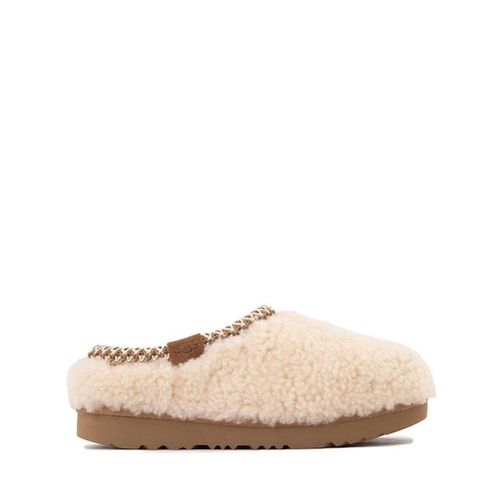 UGG Tasman Cream Shearling Slippers (Big Kid 6 = Women's 8)